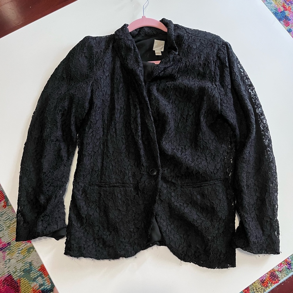 Lauren Conrad lace blazer